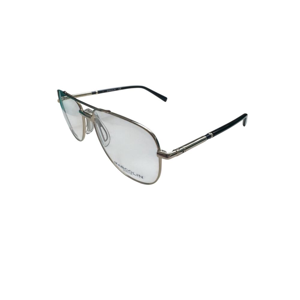 NEW Marcolin MA3030 Gold Double bar Aviator Glasses